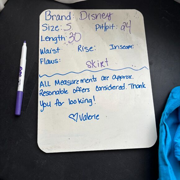 Disney Resort Spirit Jersey Disneyland Disney Parks Blue and Neon Green Size M - Picture 8 of 8